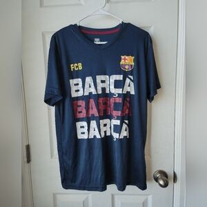 FC BARCELONA ADULT BARÇA TRAINING CLASS SHIRTICON SPORT Short Sleeve Crew Neck L